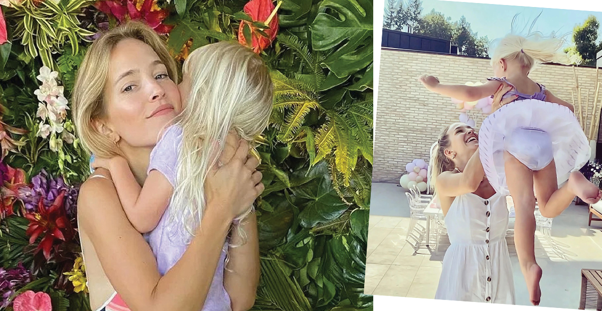 Luisana Lopilato emocionada com mensagem para aniversário de sua filha Vida