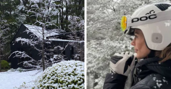 Esta é a residência na Patagônia onde Juliana Awada passa as férias de inverno