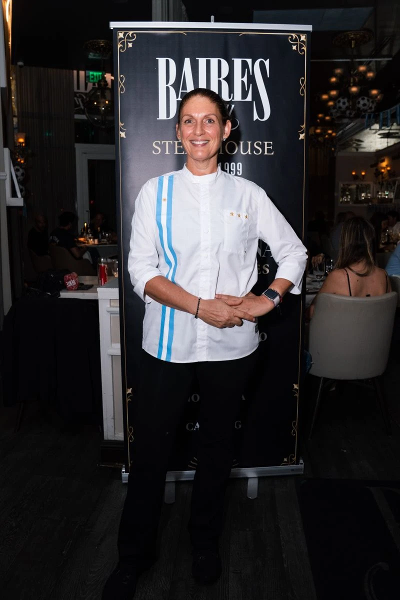 La chef Andreina Protti