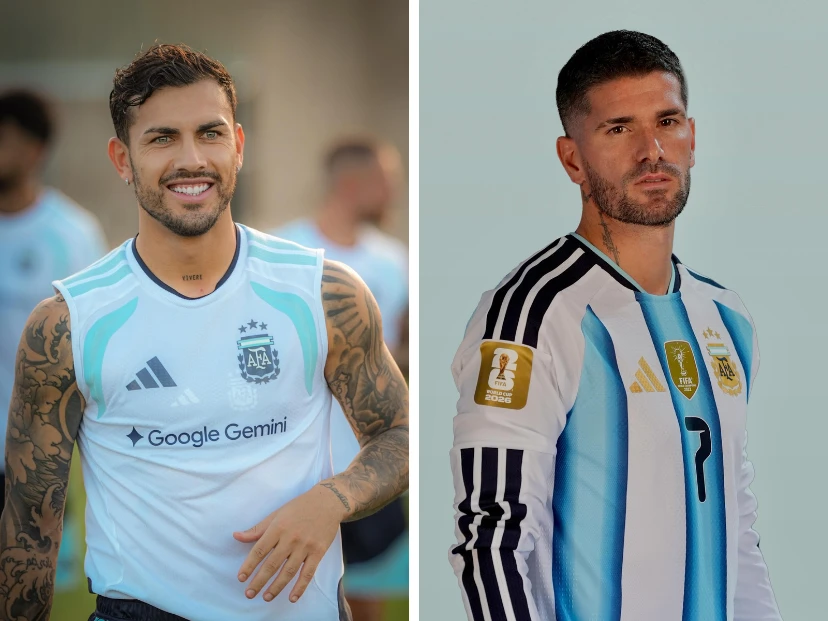 Leandro Paredes y Rodrigo De Paul, los argentinos elegidos como los más lindos del Mundial