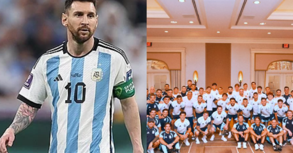 Lionel Messi moveu-se com pensamentos profundos antes da final
