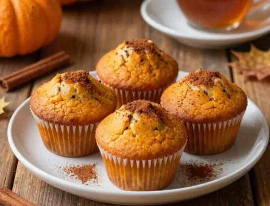 Muffins de calabaza y canela: una receta fácil, esponjosa y lista en menos de 30 minutos