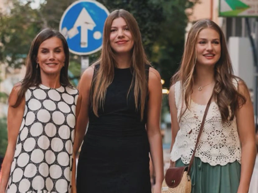 letizia e hijas