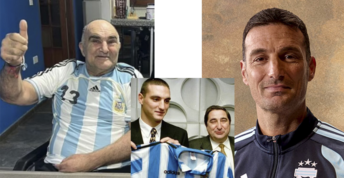 A história de Angela “Chiche” Scaloni, pai de Lionel
