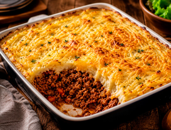 La receta fácil del día: pastel de carne con puré gratinado, el clásico que siempre salva el almuerzo del lunes