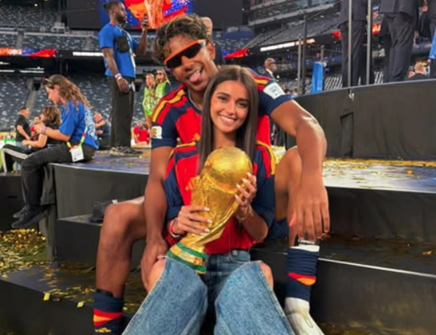 Inés García, la novia de Lamine Yamal