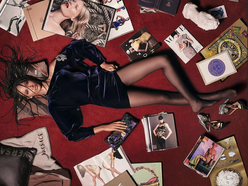 Campaña Versace Otoño-Invierno 2026-2027 "Versace Obsessed" – Capítulo II, fotografiada por Steven Meisel.