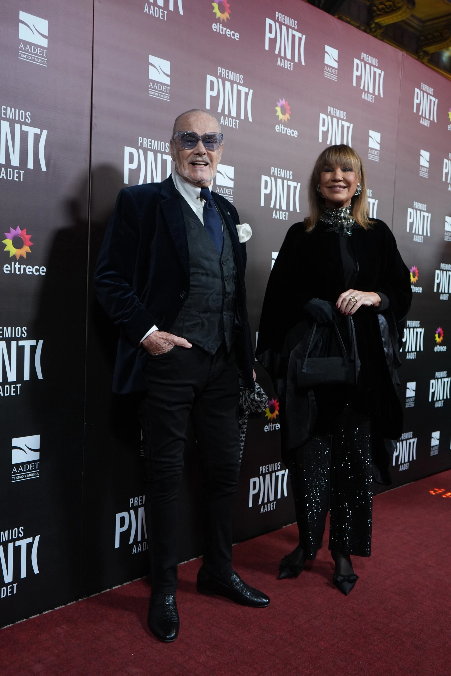El diseñador Gino Bogani y Mora Furtado.