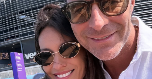 Pampita e Martin Pepa juntos em Nova York, se preparando para a final