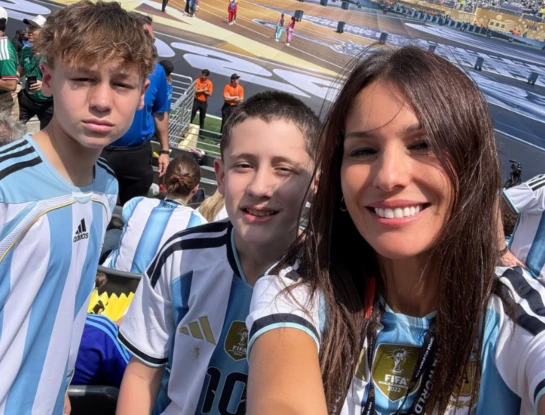 Pampita rompió en llanto tras la final entre Argentina y España: el video que muestra su emoción