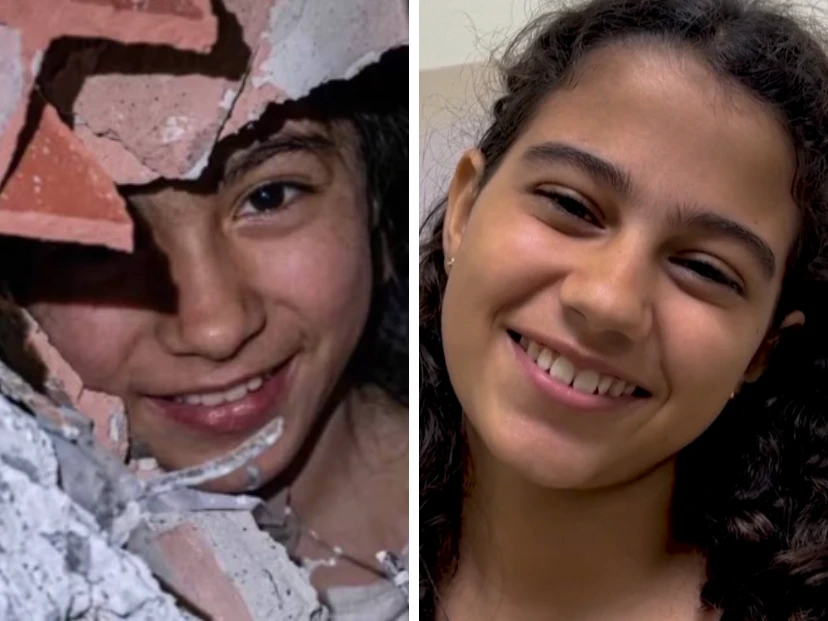 Quién es Fabiana Blanco, la nena que sonreía entre los escombros del terremoto en Venezuela