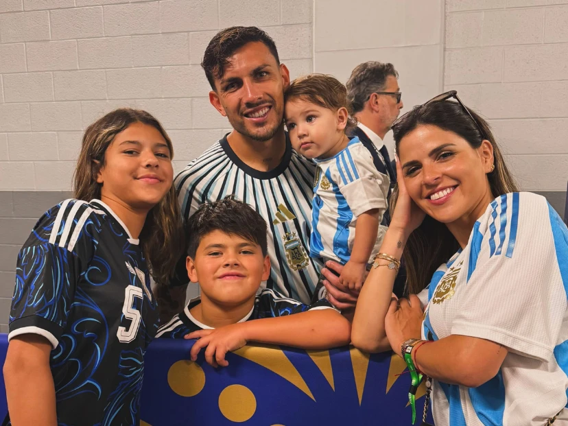 "Quienes tenemos la suerte de conocerte te admiramos todavía más como persona": el emotivo mensaje de Camila Galante a Leandro Paredes