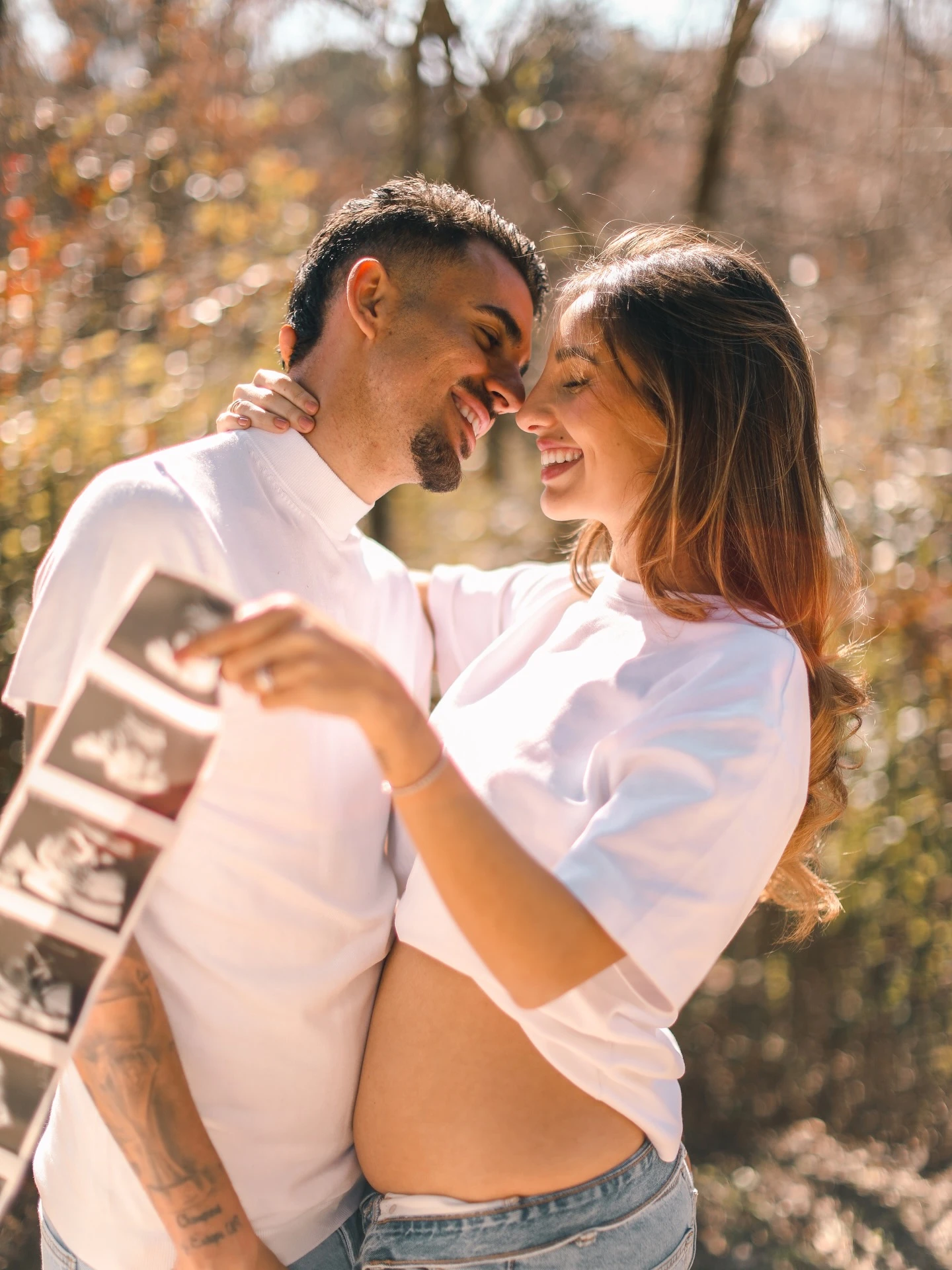 Luna Serrat y au pareja, el futbolista del Real Madrid Dani Ceballos.