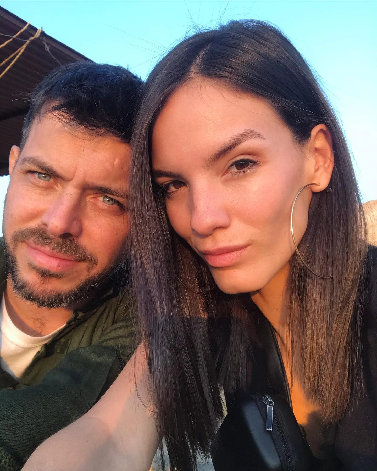 José Bianco y su novia, Laura "China" Blanco
