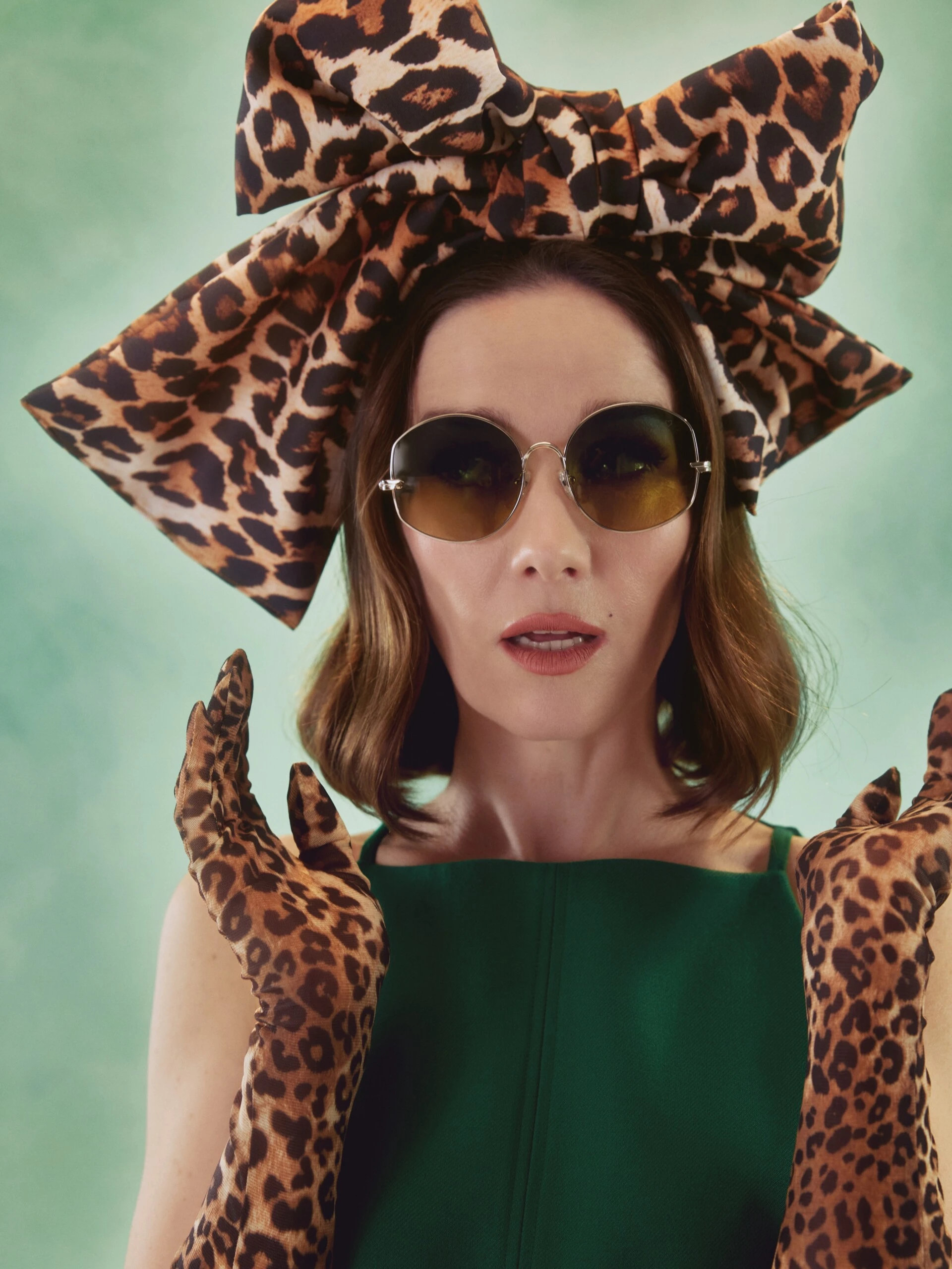 Las claves del look de Natalia Oreiro: moldería clásica y una combinación de colores que es tendencia