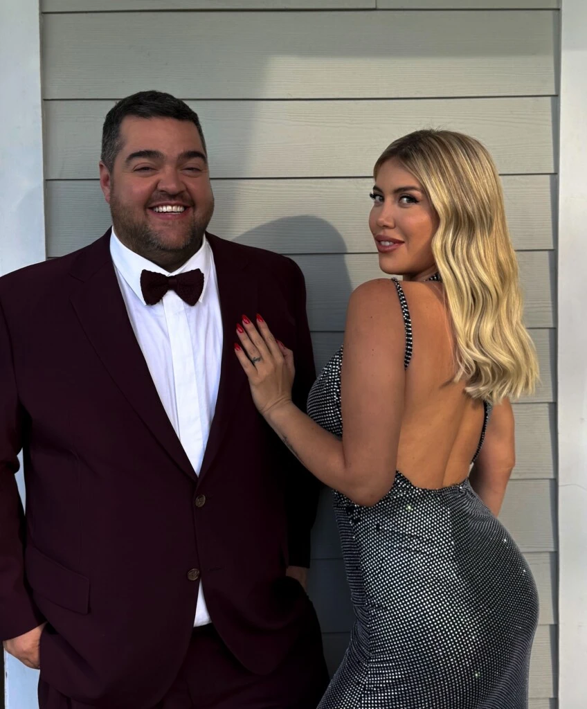 Wanda Nara y Darío Barassi.