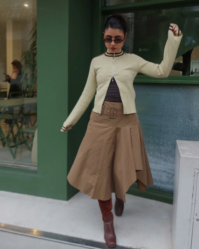 El look de Cami Mayán. Foto: IG