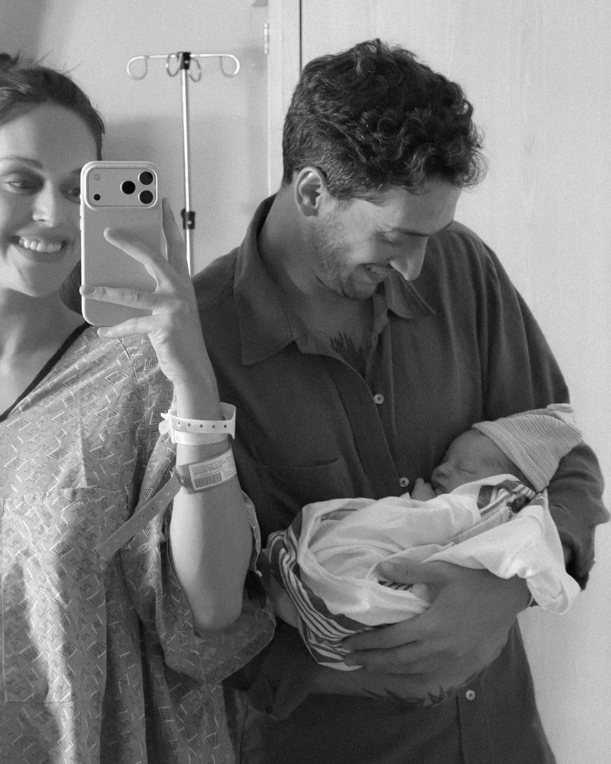 Nació Dalí, la primera hija de Samantha Trottier y Hernán Reggiardo: las tiernas fotos de la bienvenida