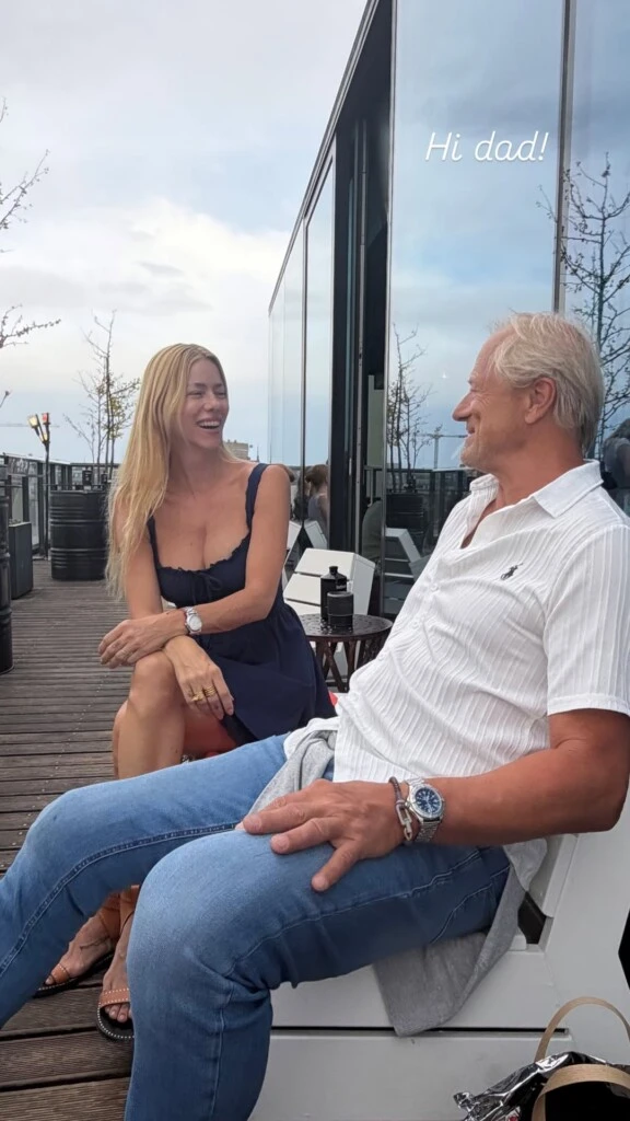 Nicole compartió imágenes íntimas del reencuentro familiar, mostrando la calidez del encuentro después de varios meses de distancia.