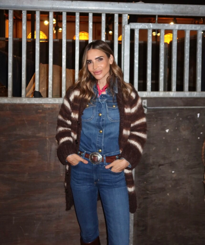 El look de María Vázquez. Foto: IG