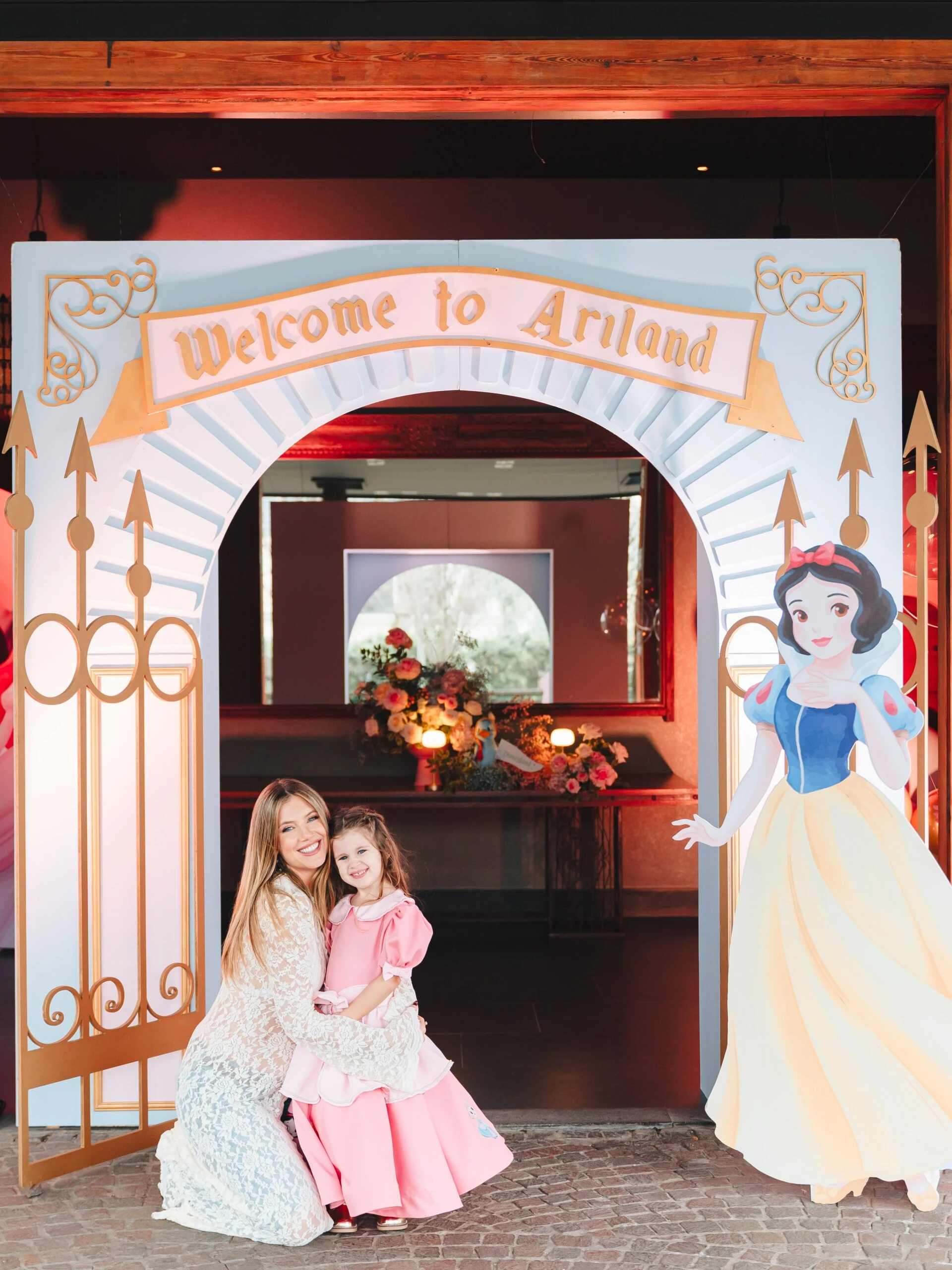 Así fue el cumpleaños de Arianna, la hija de Stephanie Demner y Guido Pella: una fiesta de princesas soñada