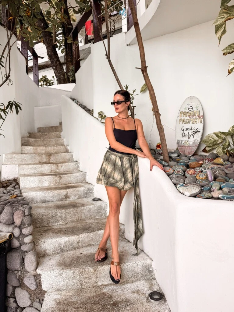 El look de Paula Chaves. Foto: IG
