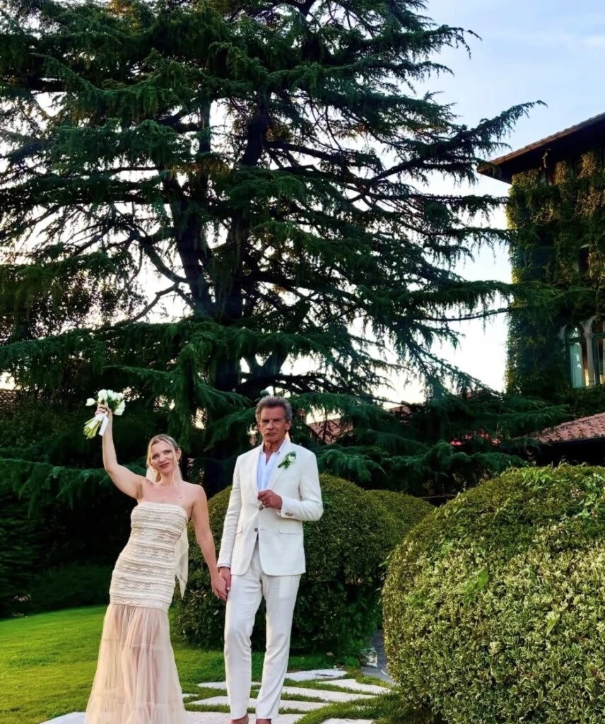 Así fue el casamiento de Claudio Rigoli y Eli en Monte Isola