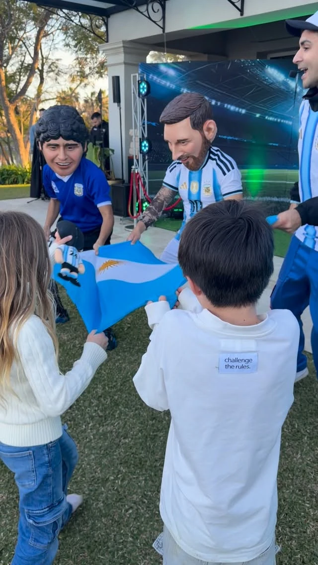 Así fue la fiesta temática que la China Suárez organizó para los 6 años de Amancio: las fotos del festejo
