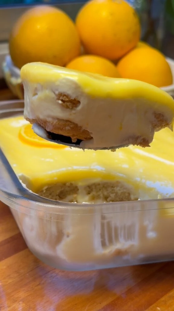 Postre fácil de naranjas