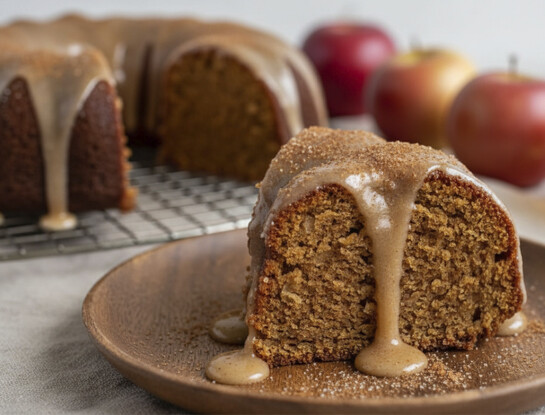 Torta de miel y manzana: la receta húmeda y esponjosa ideal para la merienda