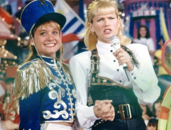 Treinta años después la primera paquita argentina se reencontró con Xuxa en el escenario