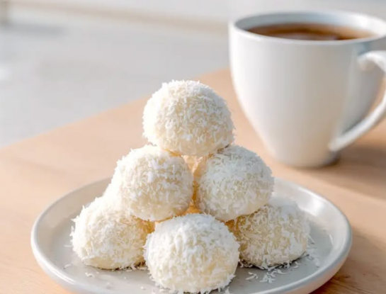 Trufas proteicas de yogur y coco: la receta fácil para un snack dulce con pocos ingredientes