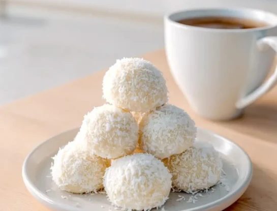 Trufas proteicas de yogur y coco: la receta fácil para un snack dulce con pocos ingredientes