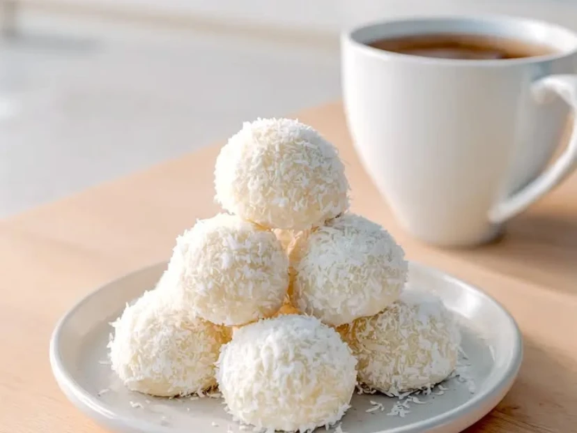 Trufas proteicas de yogur y coco: la receta fácil para un snack dulce con pocos ingredientes