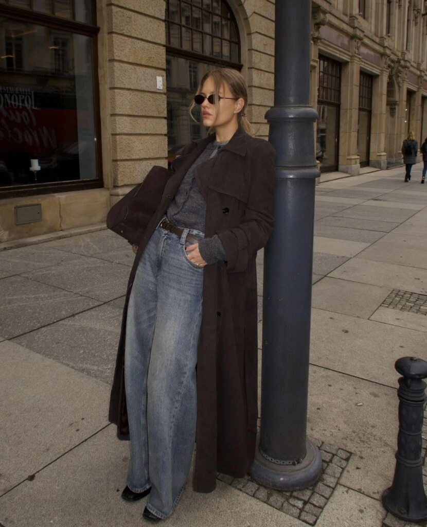 Los jeans puddle son cómodos y fashions a la vez