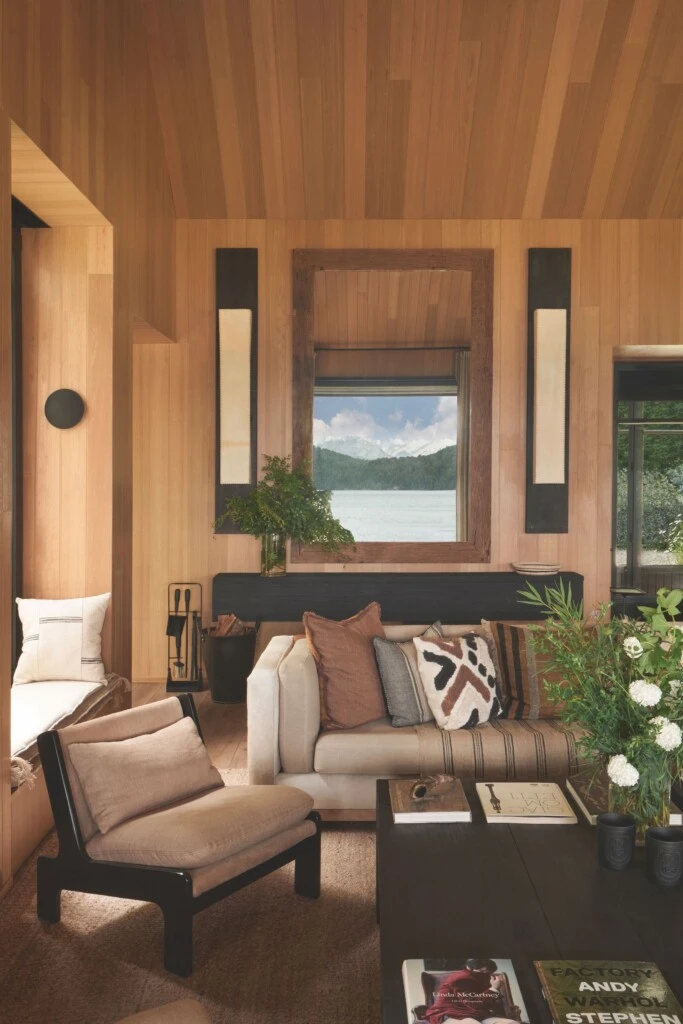 Así es la casa estilo nórdico donde Juliana Awada pasa sus vacaciones de invierno en la Patagonia