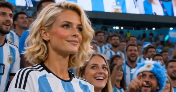 Quem é Emily Carter, a influenciadora alimentada por IA que se tornou torcedora da seleção argentina