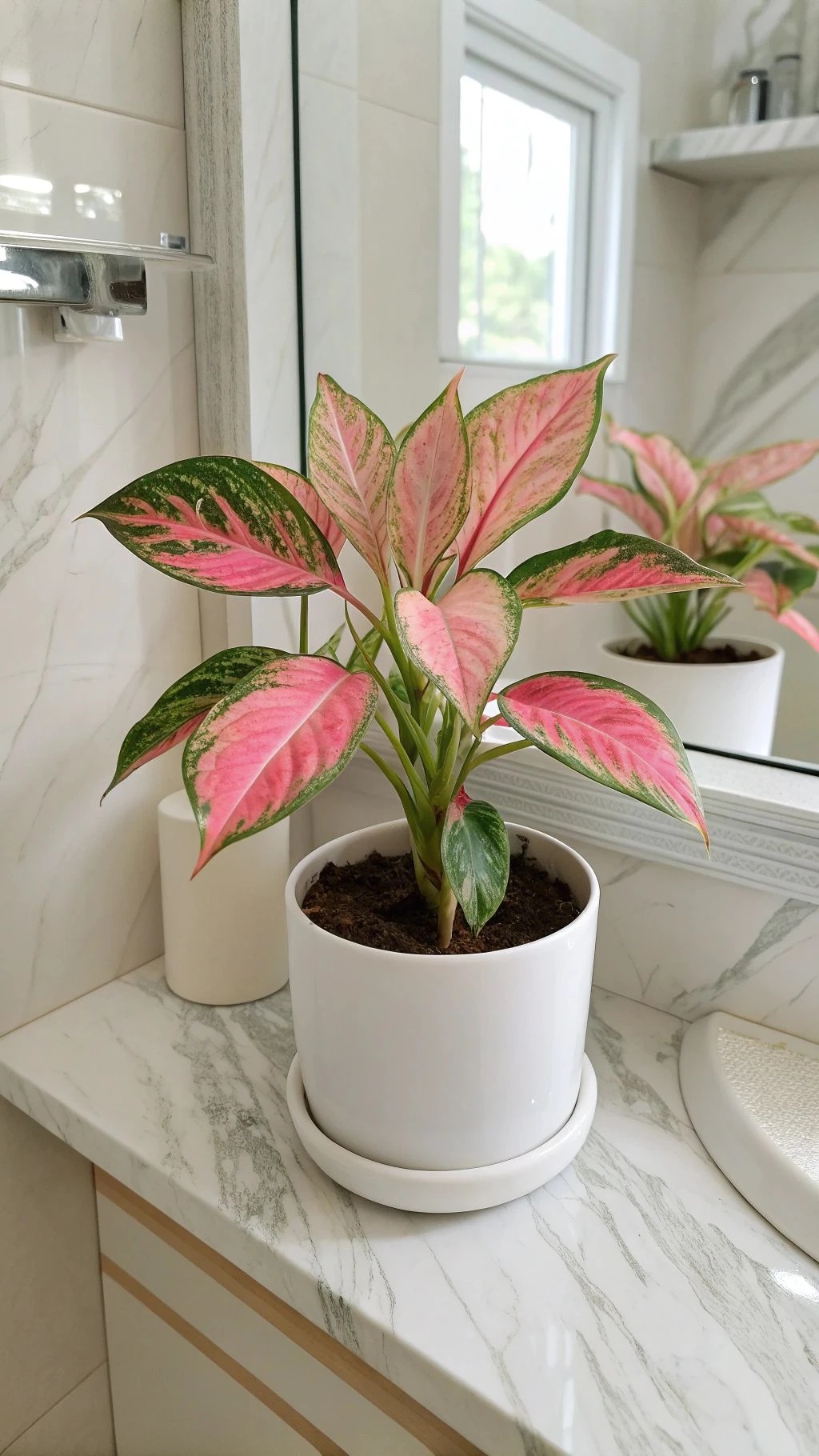 Las hojas de la aglaonema garantizan presencia visual.