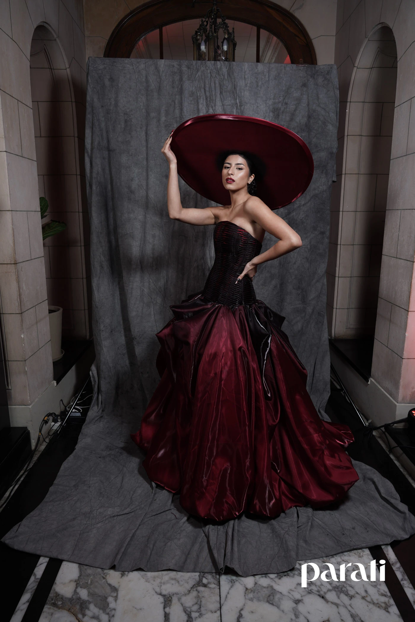 Anabel Sánchez con diseño de Jorge Rey.
