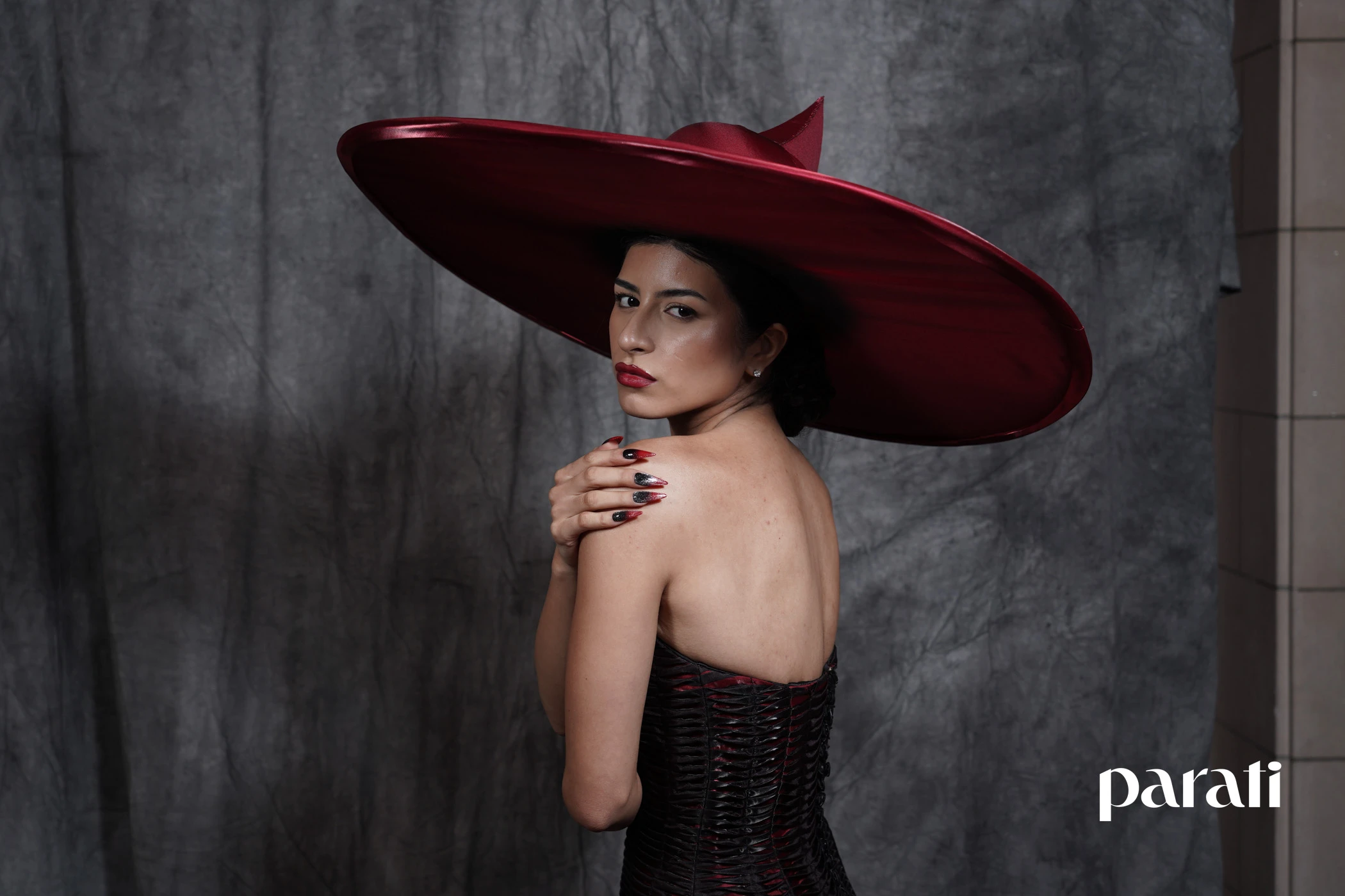 Anabel Sánchez con diseño de Jorge Rey.