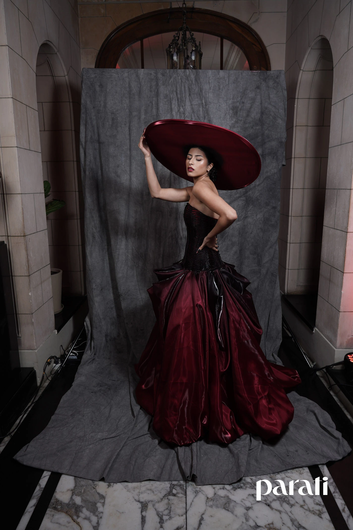 Anabel Sánchez con diseño de Jorge Rey.
