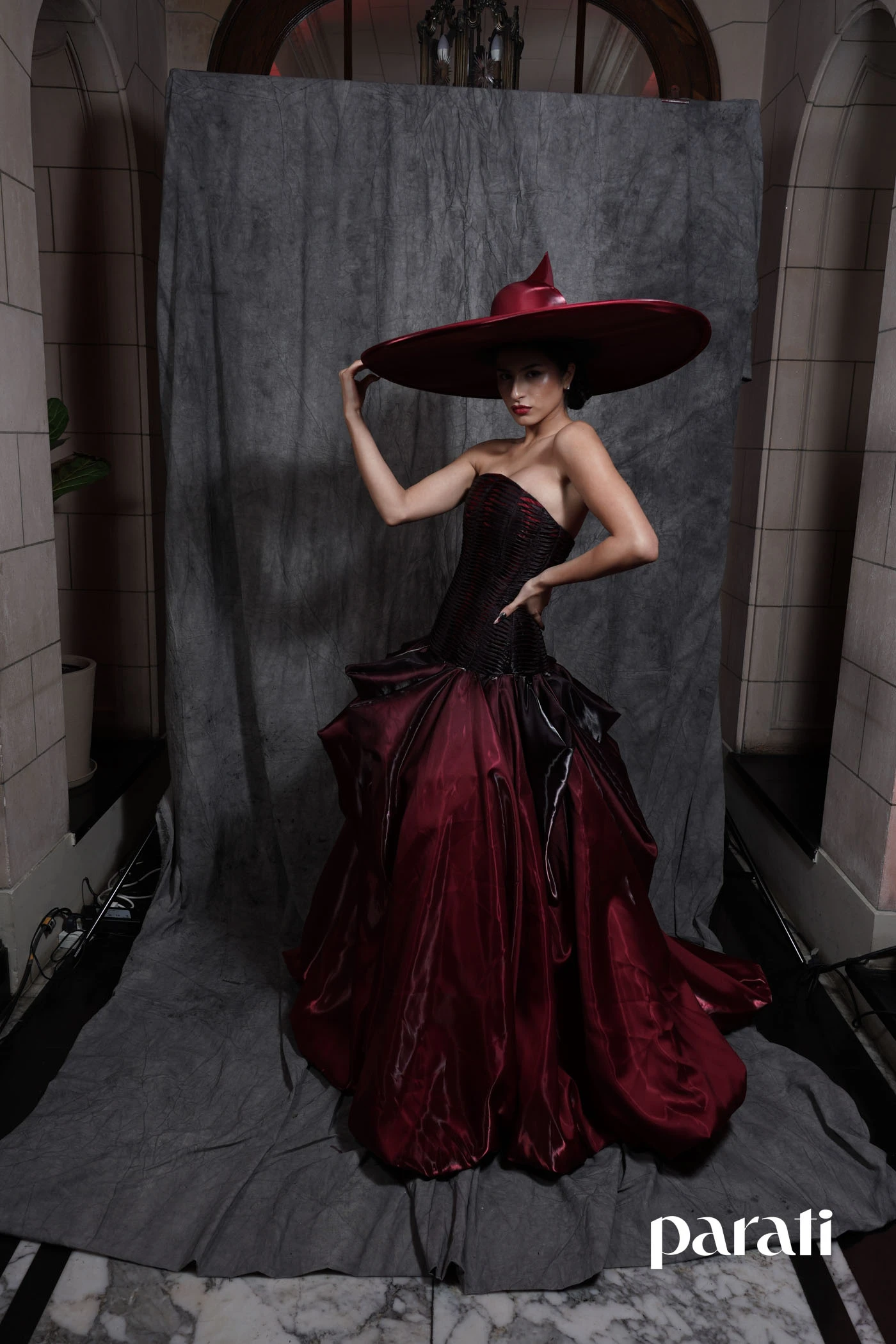 Anabel Sánchez con diseño de Jorge Rey.