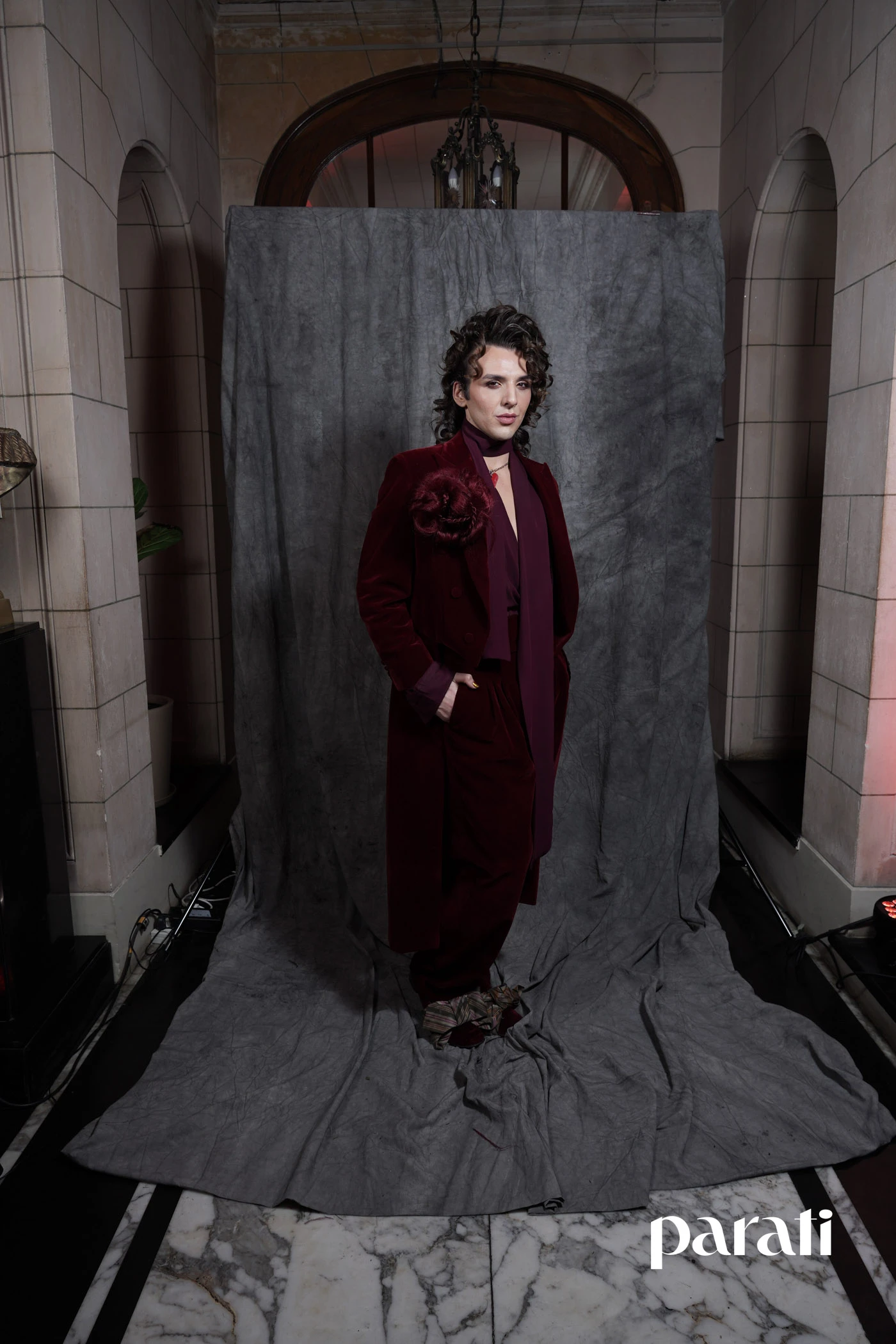 Anabel Sánchez con diseño de Jorge Rey.