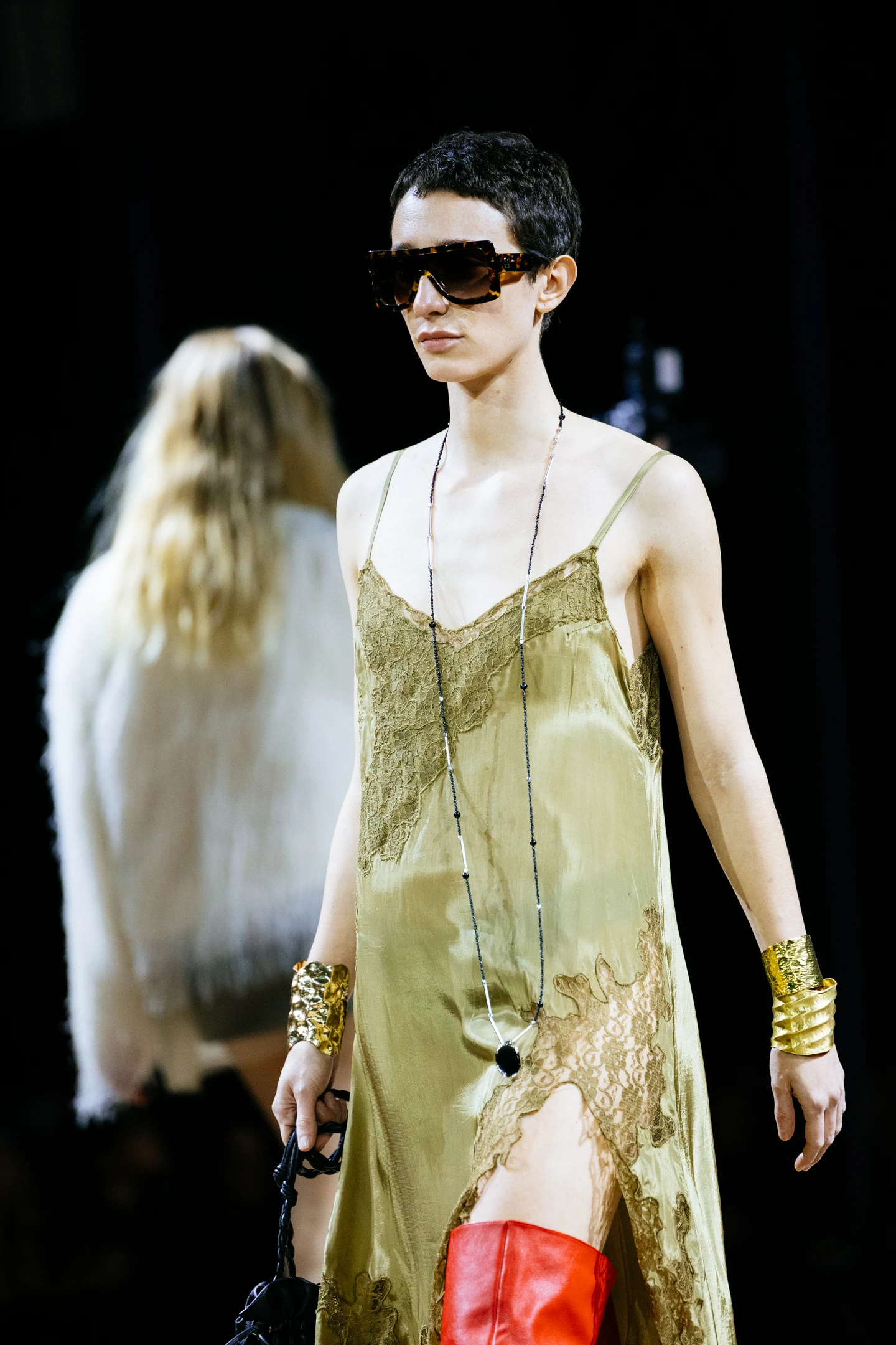 María Cher celebró 25 años en el BAFWEEK.