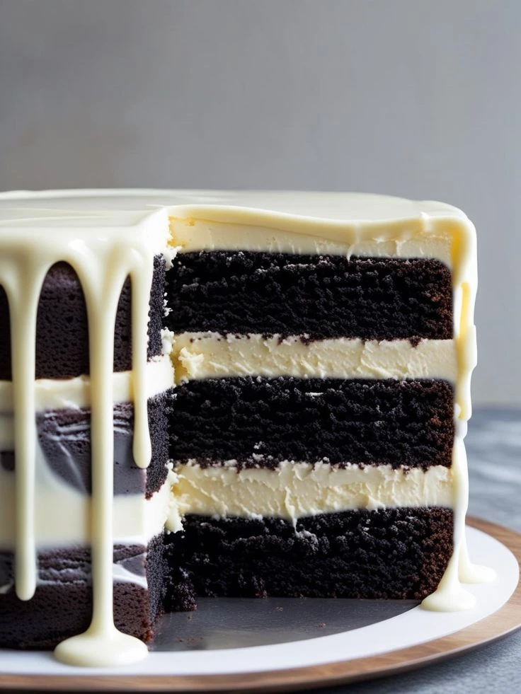 Torta de chocolate blanco. Foto: Pinterest