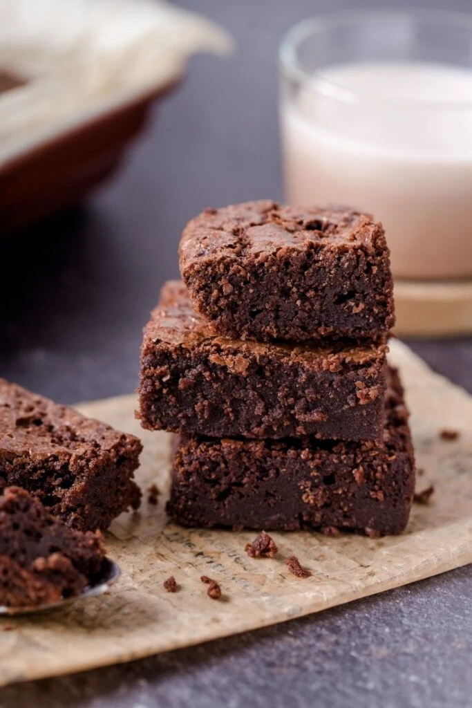 Brownie de calabaza y cacao. Foto: Pinterest
