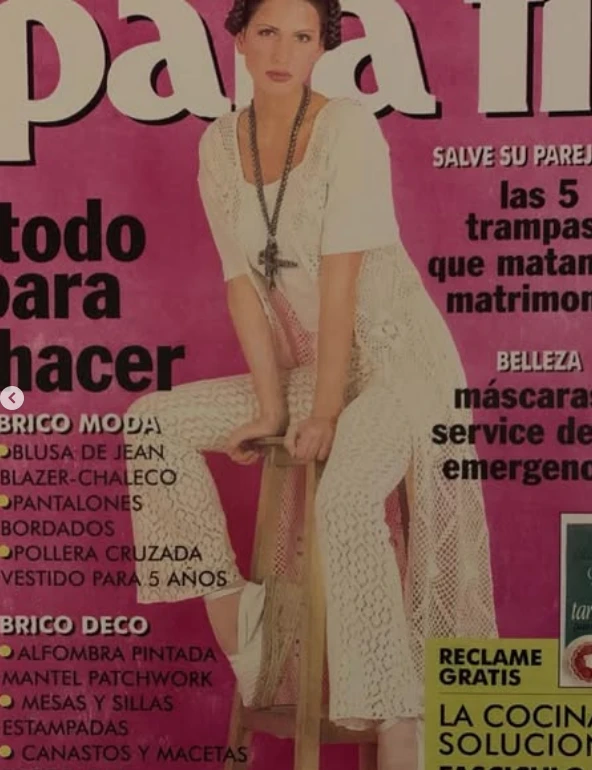Analía fue tapa de Para ti durante los años '90 y 2000.