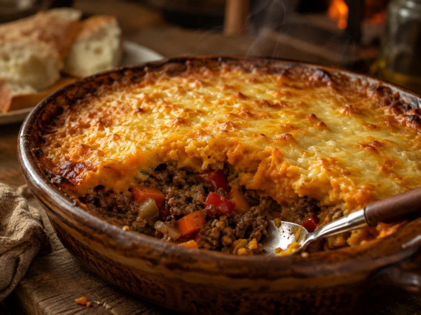 Pastel de calabaza y carne-DESTACADA