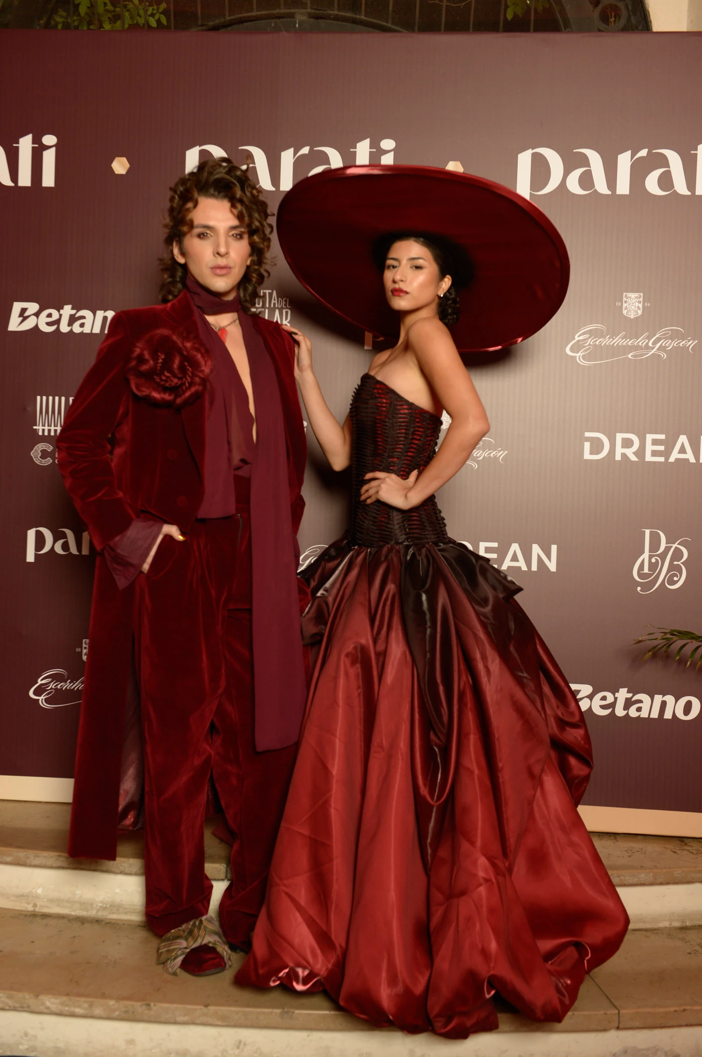 Jorge Rey y su musa Anabel Sánchez.