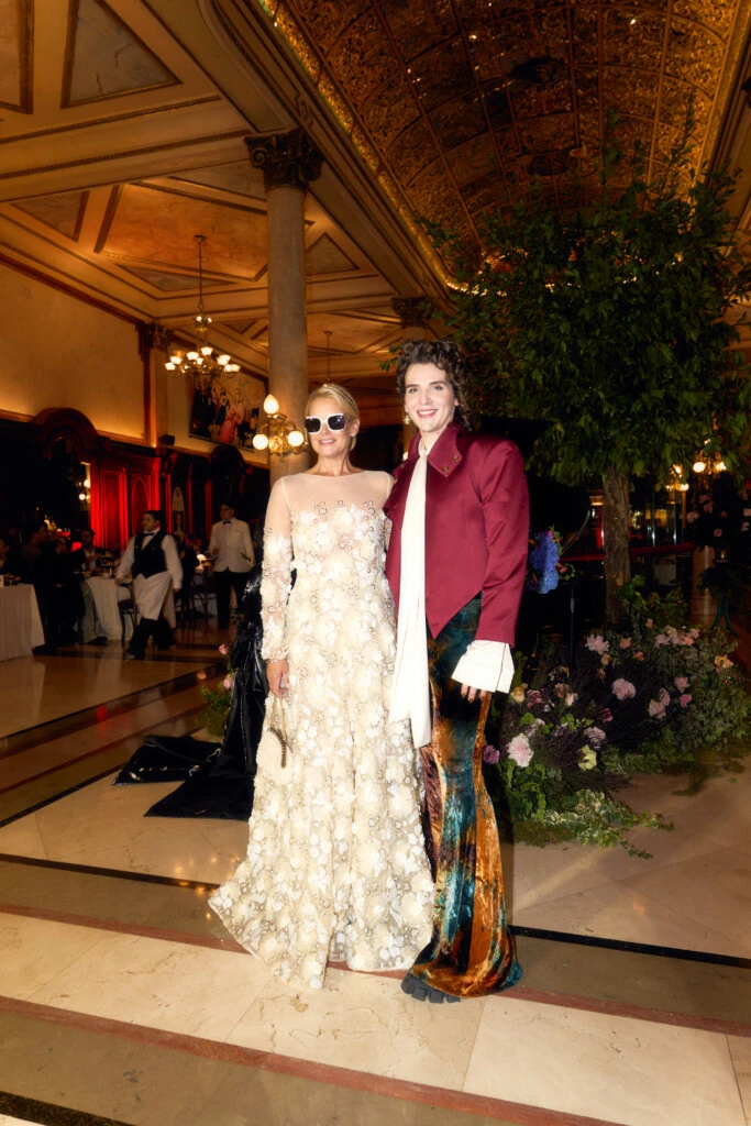Valeria Mazza en el desfile de Jorge Rey